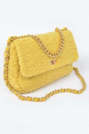 Faux Fur Shoulder Bag Faux Fur Shoulder Bag