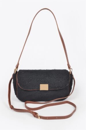 Faux Fur Shoulder Bag