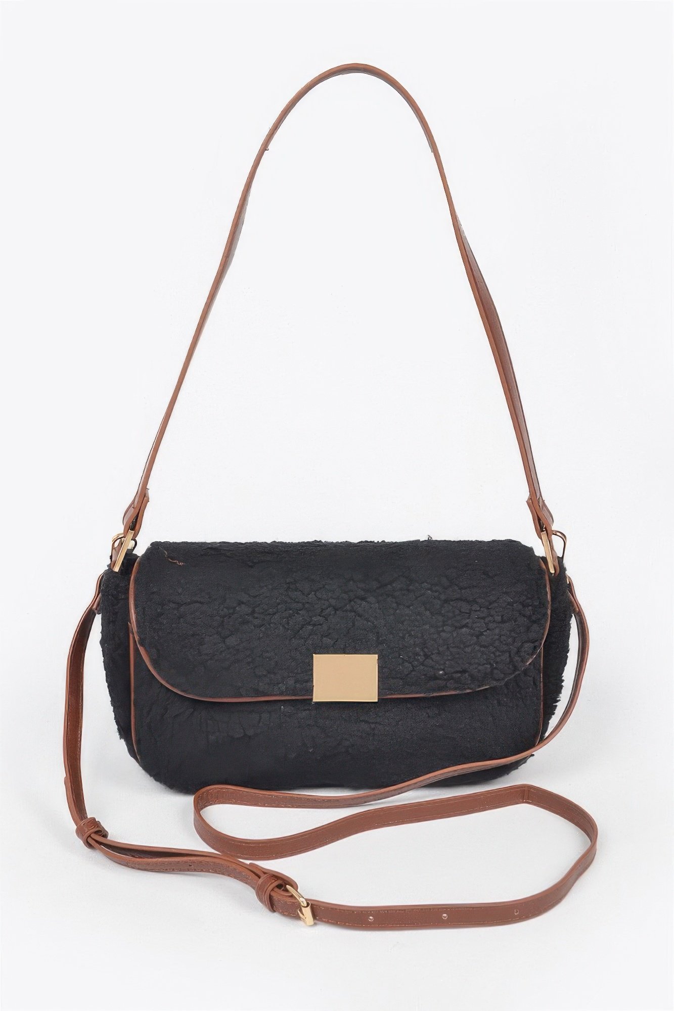 Faux Fur Shoulder Bag Faux Fur Shoulder Bag