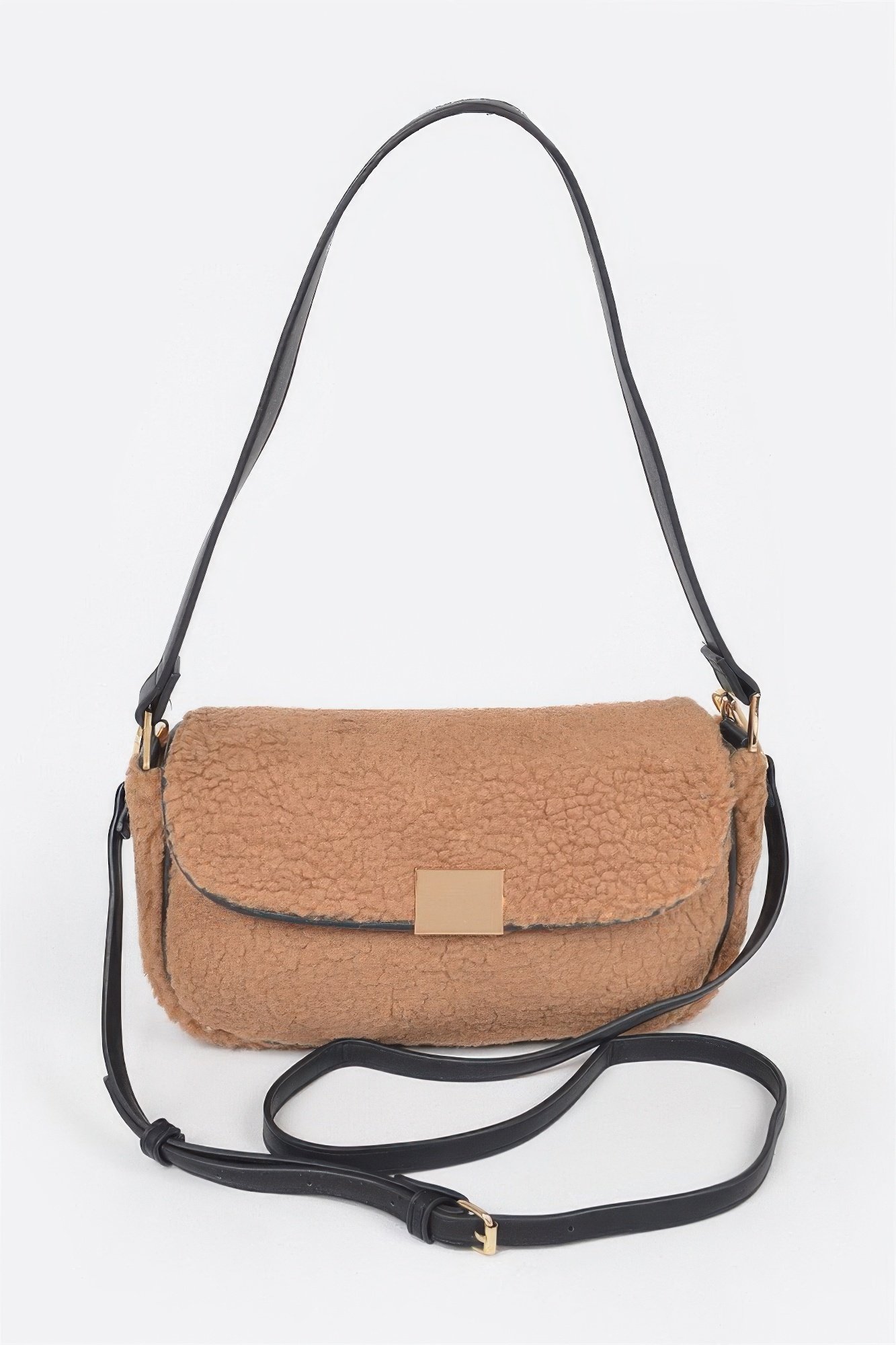 Faux Fur Shoulder Bag Faux Fur Shoulder Bag - Image 3