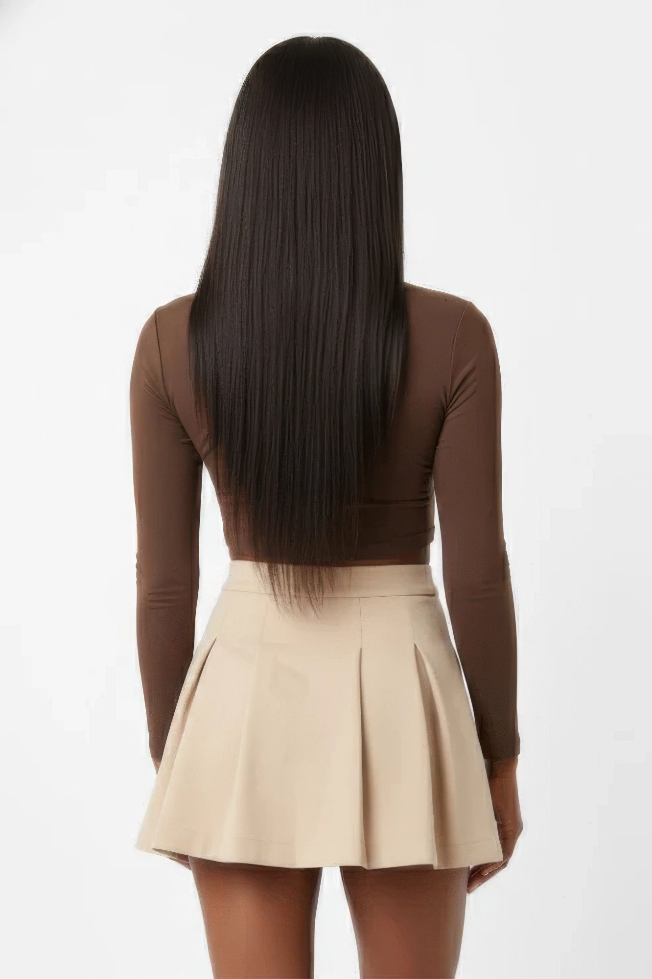 Essential High-waist Pleated Mini Skirt Essential High-waist Pleated Mini Skirt - Image 7