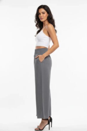 Lightweight High-waisted Wide-leg Lounge Pants Lightweight High-waisted Wide-leg Lounge Pants