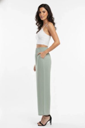 Lightweight High-waisted Wide-leg Lounge Pants Lightweight High-waisted Wide-leg Lounge Pants