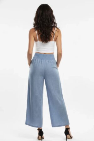 Lightweight High-waisted Wide-leg Lounge Pants Lightweight High-waisted Wide-leg Lounge Pants