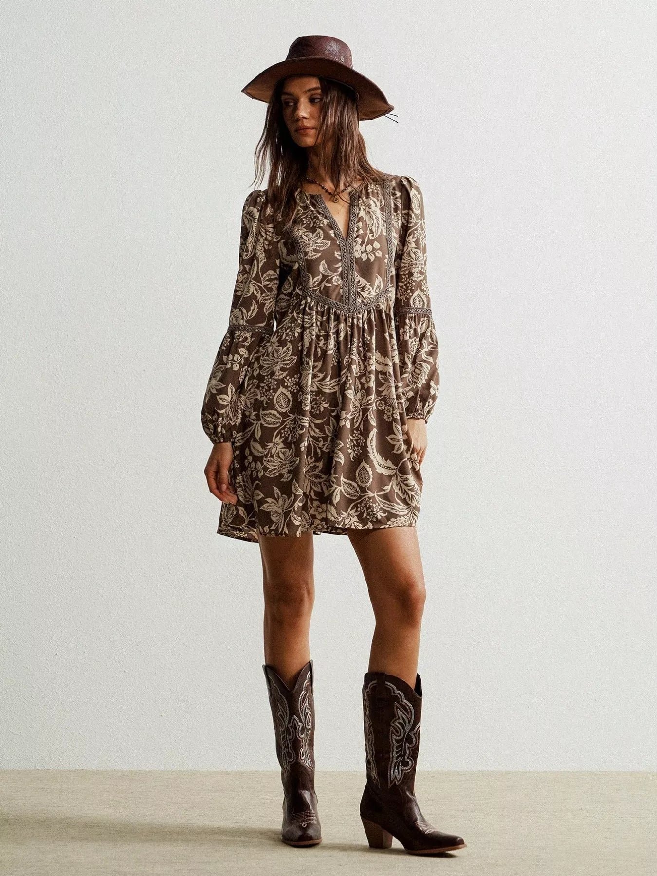 Plus Size Printed Notched Long Sleeve Dress aab7d5d1-4339-422f-86d1-8129ca5791e8-Max-Origin