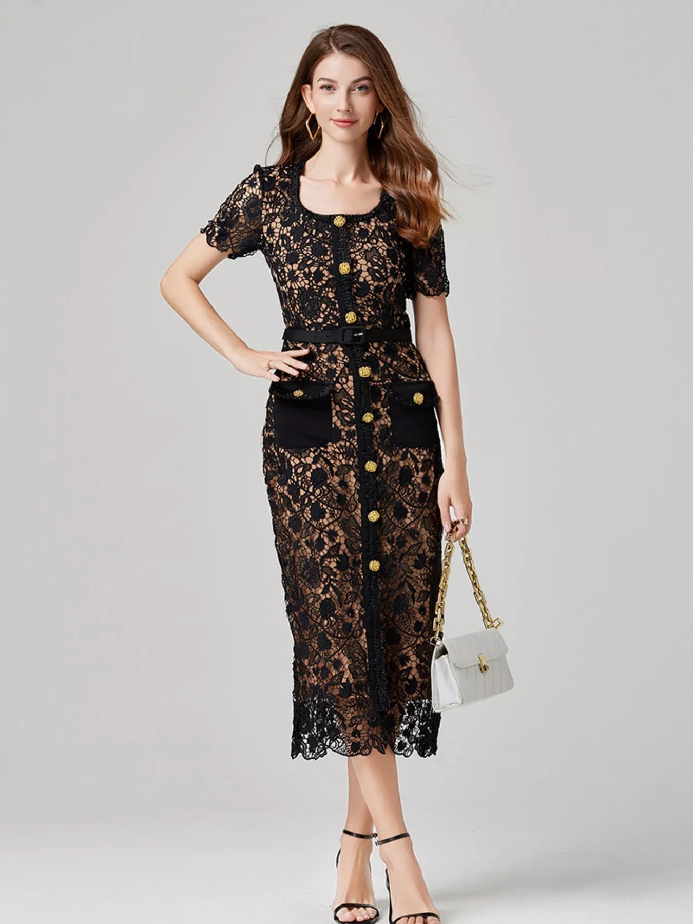Lace Button-Up Midi Dress b9a7813d2df34bebb48ca073bff79c21-Max-Origin