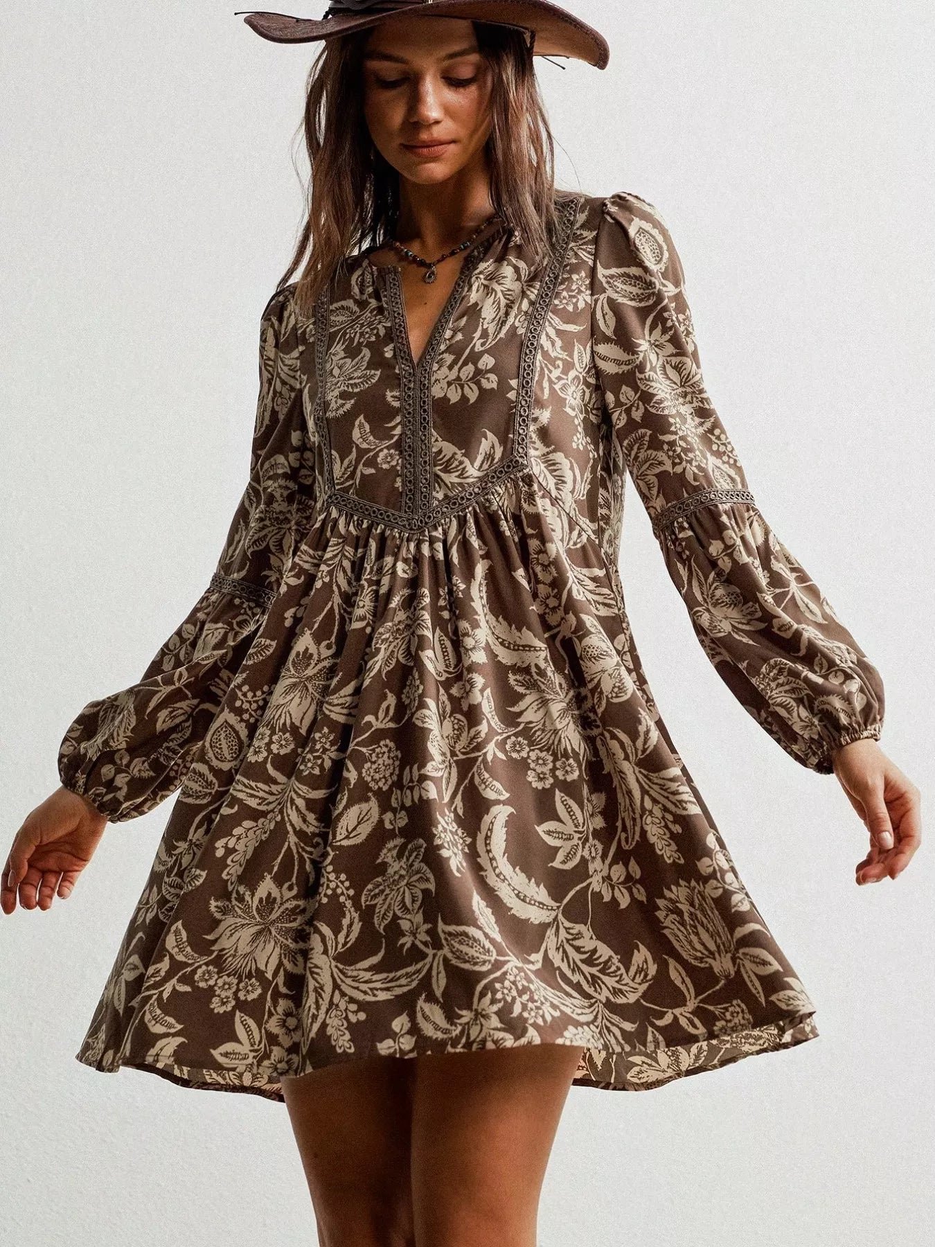 Plus Size Printed Notched Long Sleeve Dress bc2d2b4f-a5f6-4991-b1c2-5305b3616175-Max-Origin