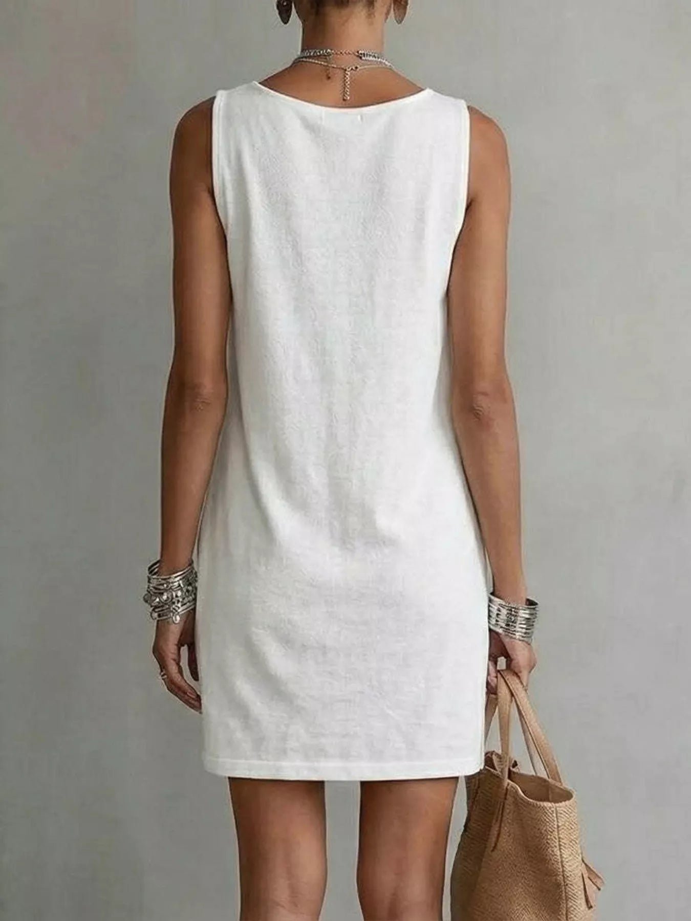 Casual Sleeveless Cowl Neck Mini Dress cc6c26e8-8c1d-470b-b9c4-569a6154fe6d-Max-Origin