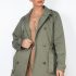 Belted Coat double-breasted closure