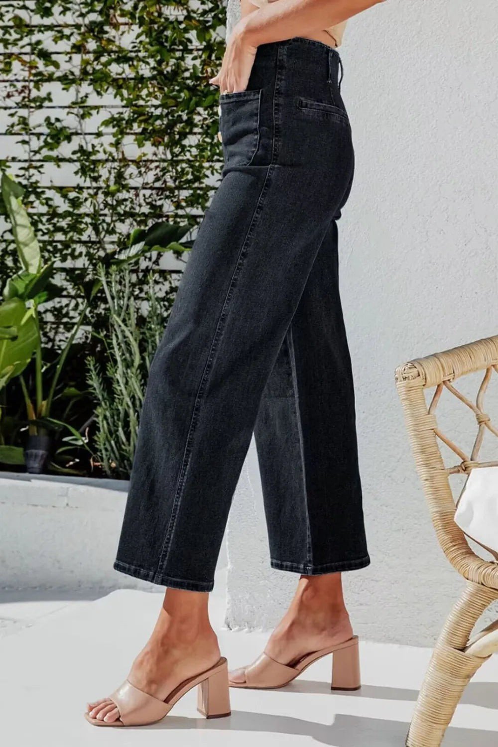 Button Fly Cropped Wide Leg Jeans e40cadf6-7511-4916-8753-7cebe077ba53-Max