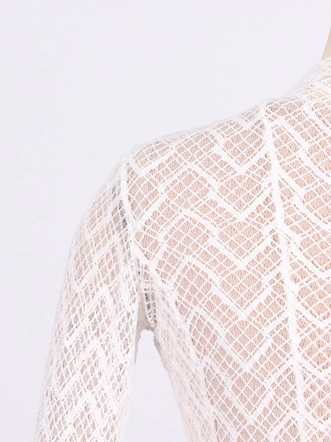 Lace Mock Neck Long Sleeve Maxi Dress f3a4bed04f814b4b81ed67f5eac55d00-Max-Origin