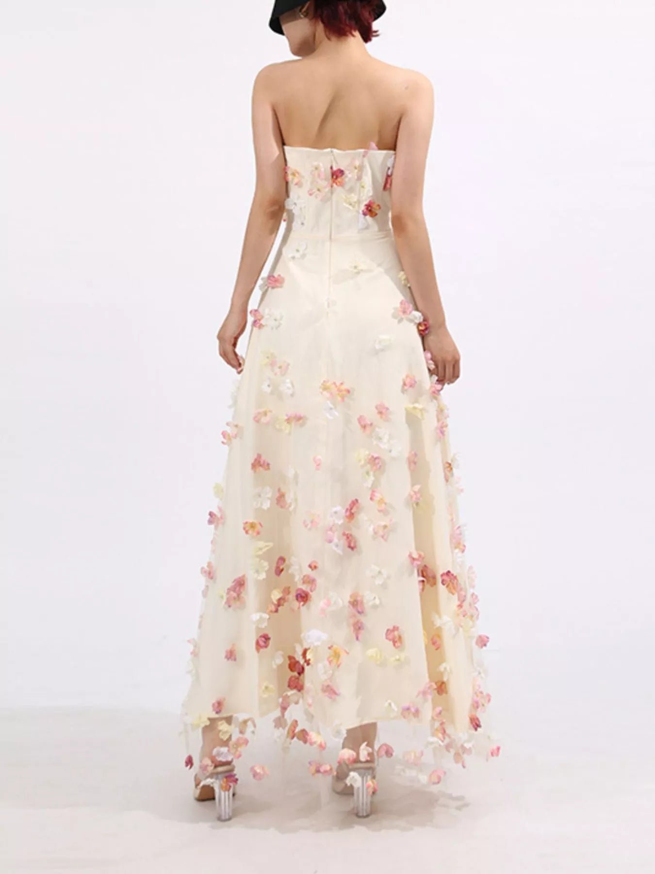 Floral Applique Strapless Tulle Maxi Dress fd999eeb-b1d9-44cd-900f-793962938bb1-Max-Origin